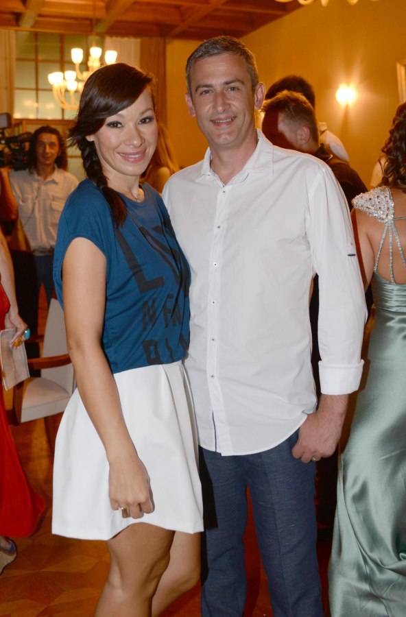 Giuliano Đanić i Kristina Đanić u Šibeniku 2014.