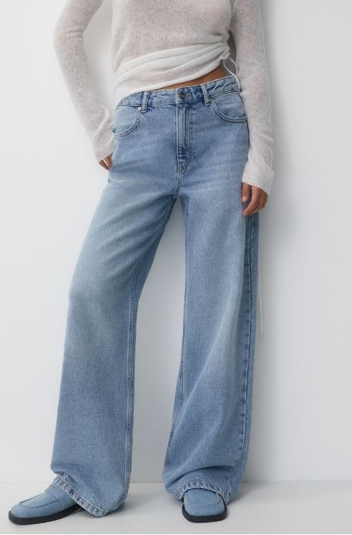 Traperice širokih nogavica i visokog struka, Pull&Bear, 27,99 EUR.jpg