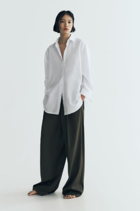OVERSIZED POPLIN SHIRT, ZARA, 19.95 EUR/150.31 KN