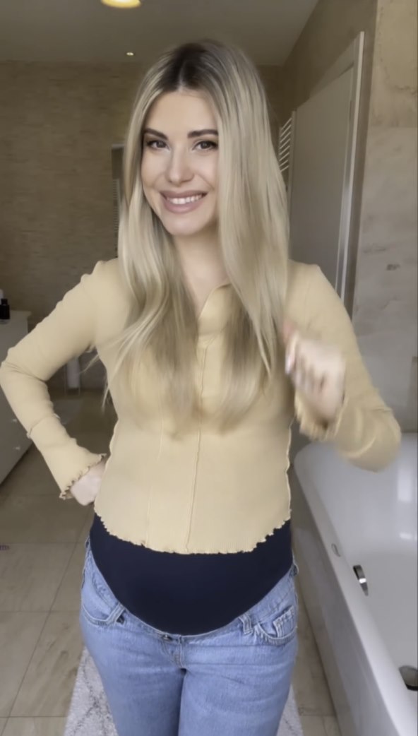 Ecija Belošević pokazala je svoju go-to frizuru za masnu kosu.