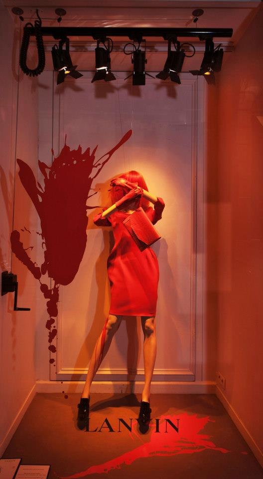 Kako izgledaju izlozi prodajnih prostora kuće Lanvin?