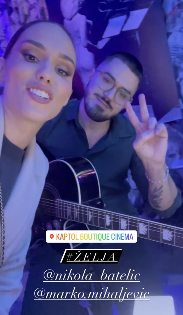 Franka Batelić pozirala s bratom Nikolom