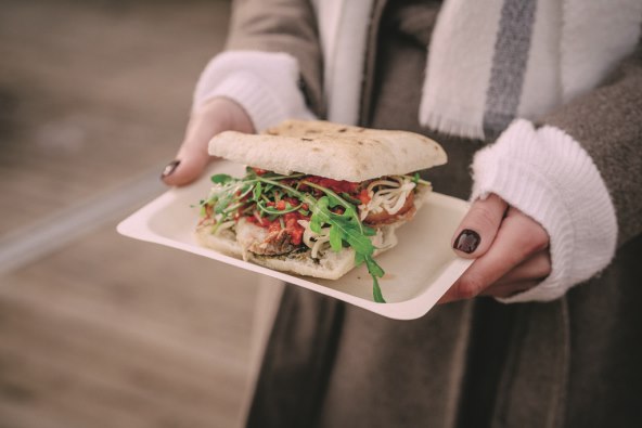 Mario Mandarić, glavni chef Noela, jedinog zagrebačkog restorana s Michelinovom zvjezdicom, pripremio je pravi talijanski porchetta sendvič