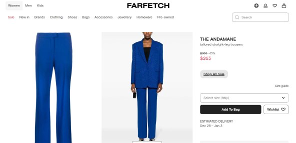 The Andamane odijelo