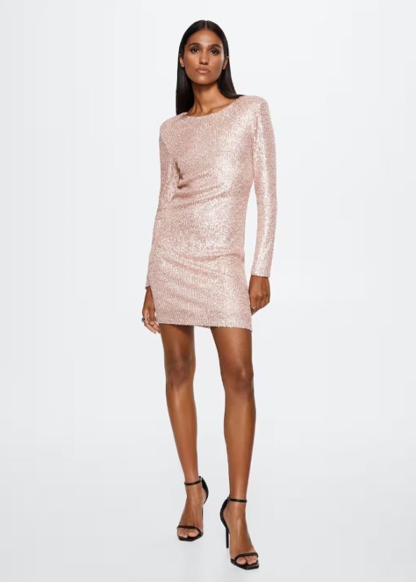 HALJINA DUGIH RUKAVA SA ŠLJOKICAMA/Mango Outlet/25,53 EUR