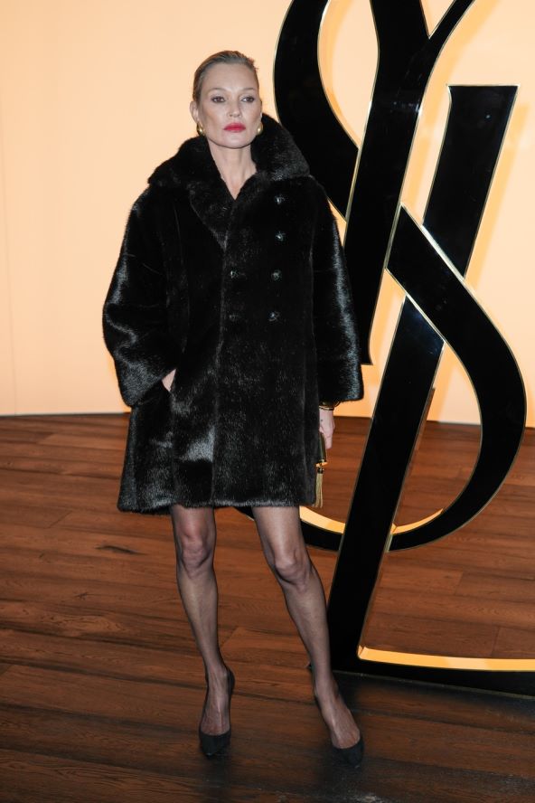 Kate Moss na reviji YSL u Parizu