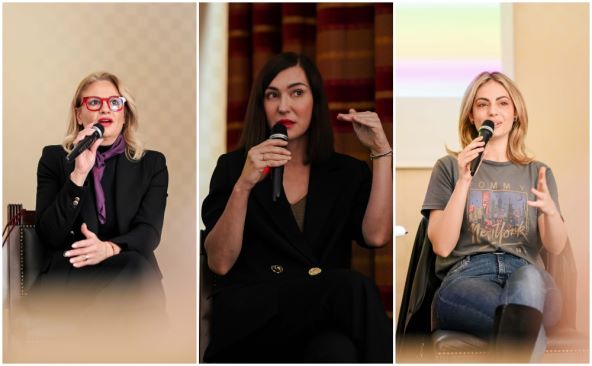 Panelistice: Irina Čulinović, prof. dr. sc. Marija Buljan i Tara Taller