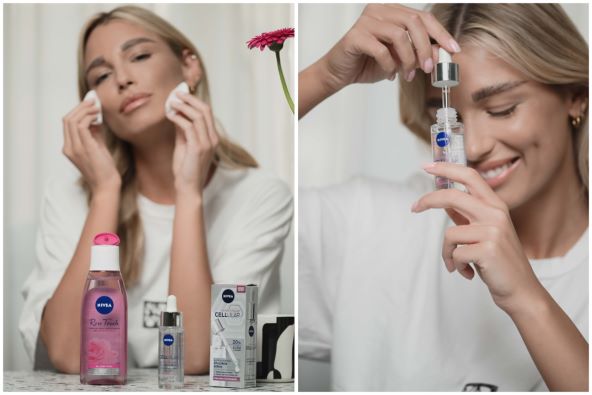Nivea x Elena Dizdar jutarnja skincare rutina