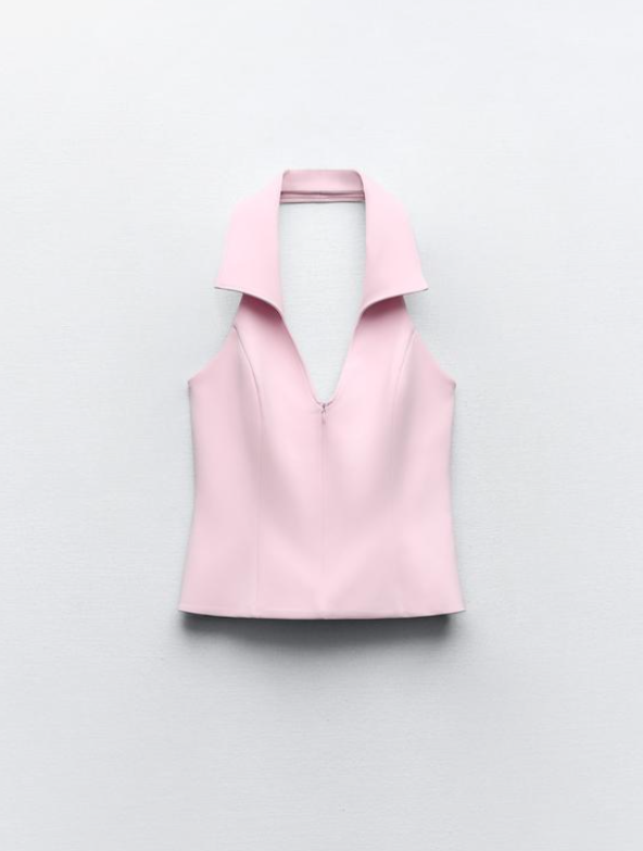Zara rozi top.