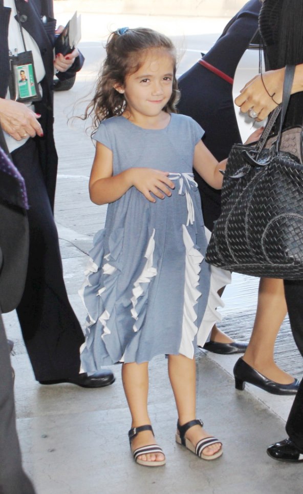 Salma Hayek - putovanje se kćerkicom Valentinom 