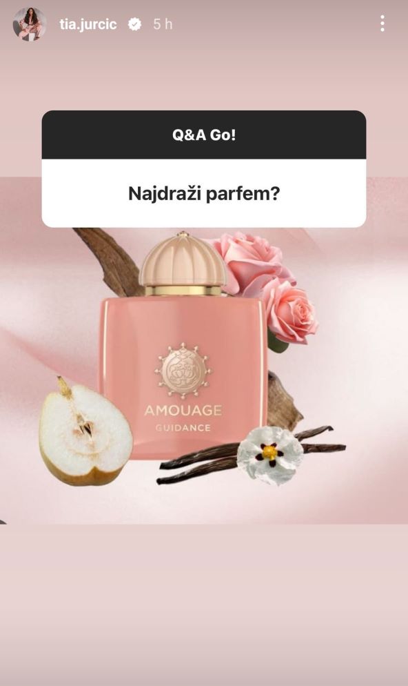 Tia Jurčić parfem.