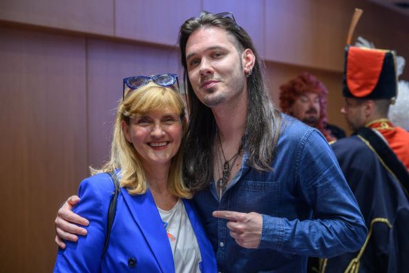Dino Jelusić i Sanja Doležal