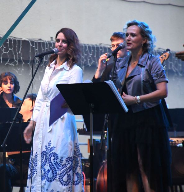 Doris Pinčić i Vanna na Terezijani u Bjelovaru