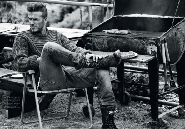David Beckham za britansko izdanje časopisa Esquire