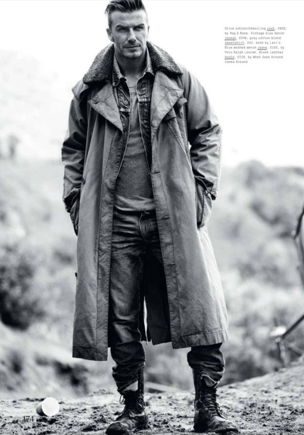 David Beckham za britansko izdanje časopisa Esquire