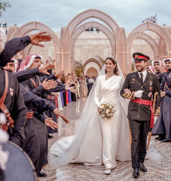 Princ Al Hussein bin Abdullah II i princeza Rajwa