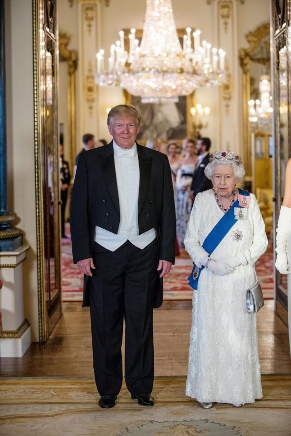 Donald Trump i kraljica Elizabeta