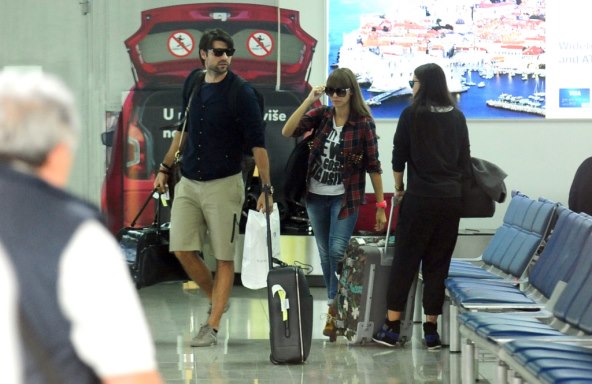 Vedran Ćorluka i Franka Batelić - intimno slavlje u Moskvi