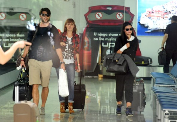 Vedran Ćorluka i Franka Batelić - intimno slavlje u Moskvi