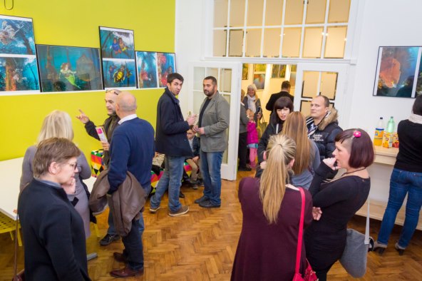 Otvorena izložba Damira Zuruba 'Plavi svijet' i 'Tajne podzemlja'