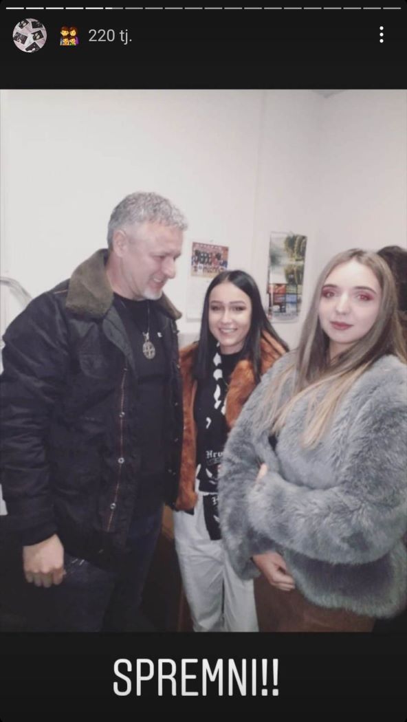 Marko Perković Thompson s nećakinjom Lejdi