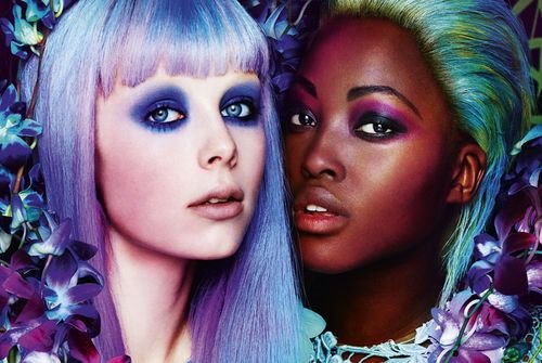 Predivan koloristički editorijal za Allure