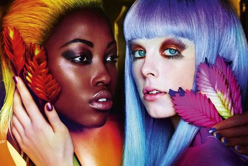 Predivan koloristički editorijal za Allure