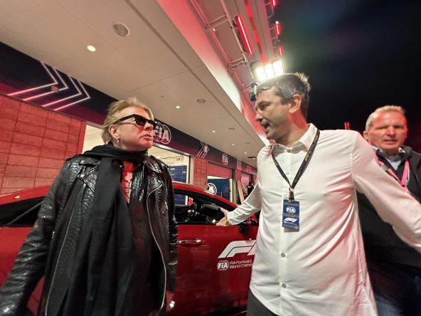 Davorin Štetner i Axl Rose družili su se u Las Vegasu