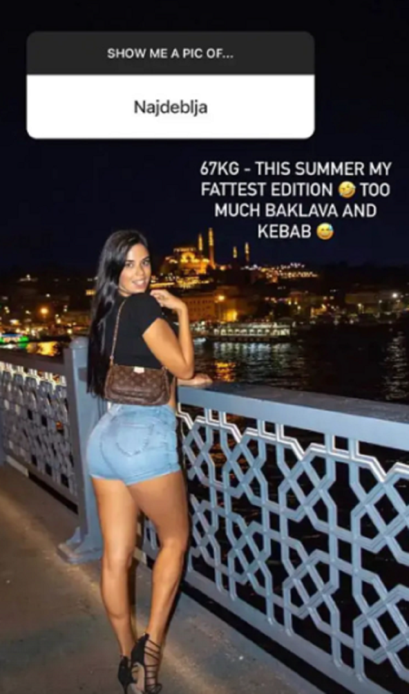 ivana knoll sa 67 kilograma