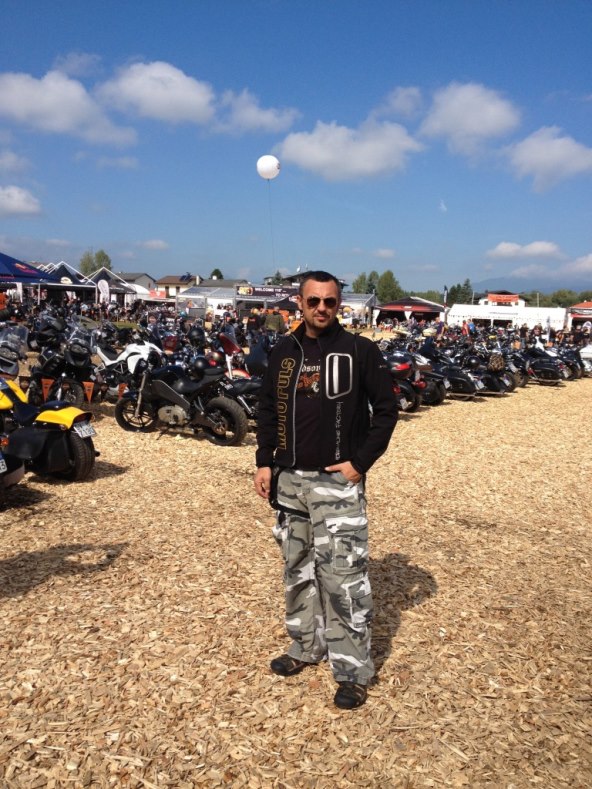 Sandi Cenov - užitak na moto susretu