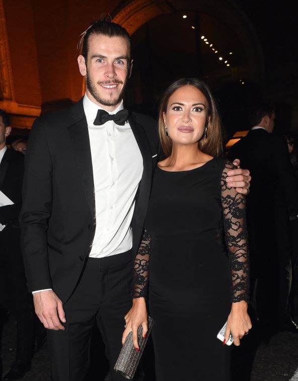Gareth Bale i Emma Rhys-Jones