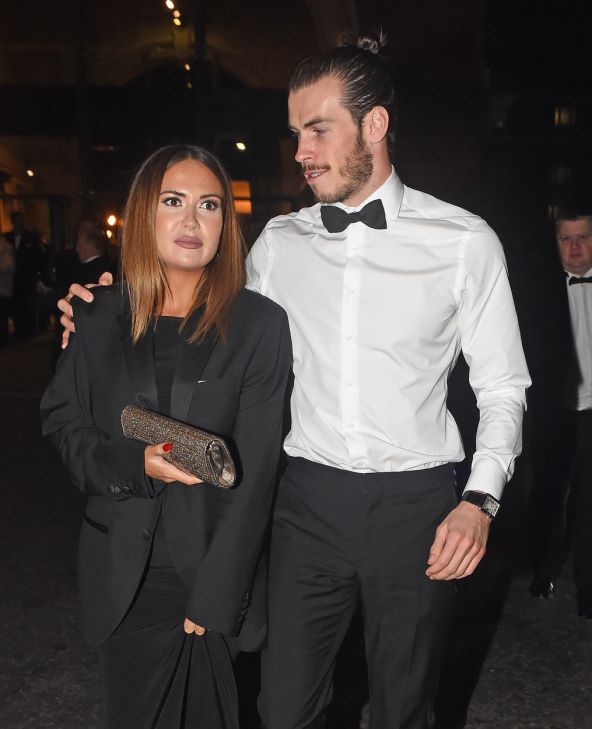 Gareth Bale i Emma Rhys-Jones