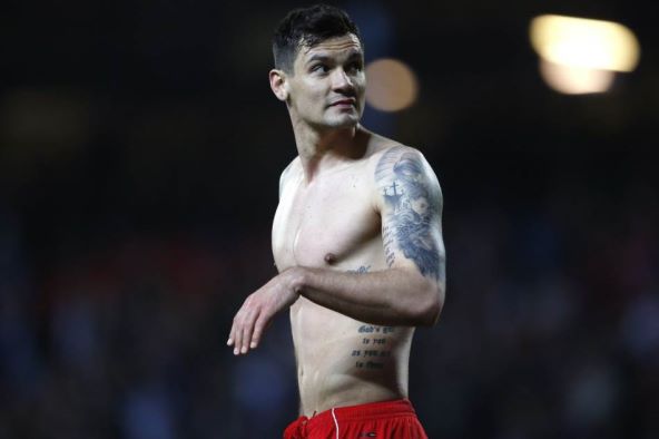 Dejan Lovren ima tetovaže posvećene obitelji.
