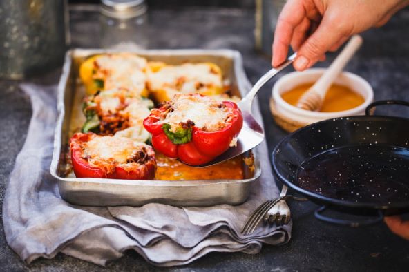 Recept dana: Paprike punjene vrhnjem i šunkom gotove za pola sata