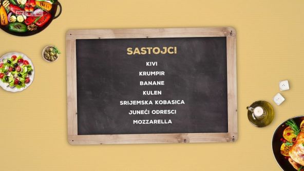 Večera za 5 - bešamel nije bio potpun, a desert dovoljno sladak