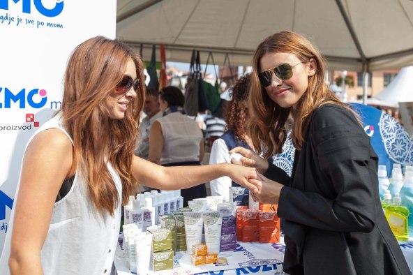 Anita Dujić i Vedrana Linardić "kupuju hrvatsko"