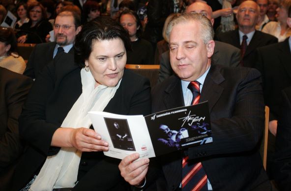 Mirjana i Ivo Sanader