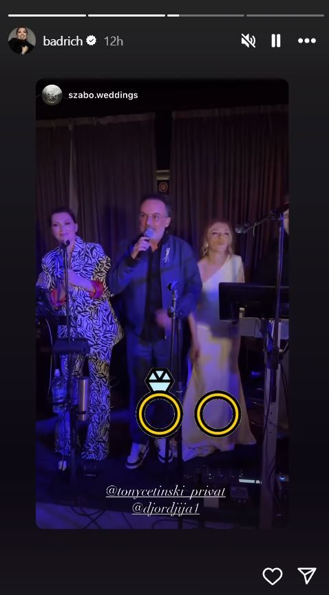 Djordija Palić Nina Badrić i Tony Cetinski