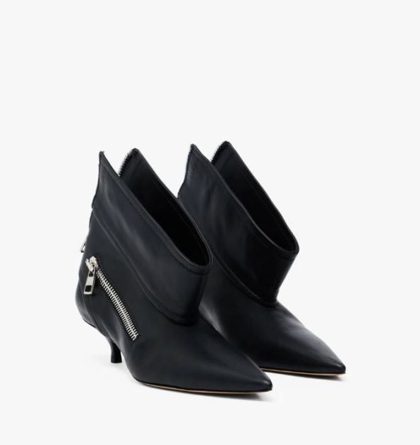 BIKER KITTEN HEEL - LEATHER ANKLE BOOT/JWANDERSON/795 EUR