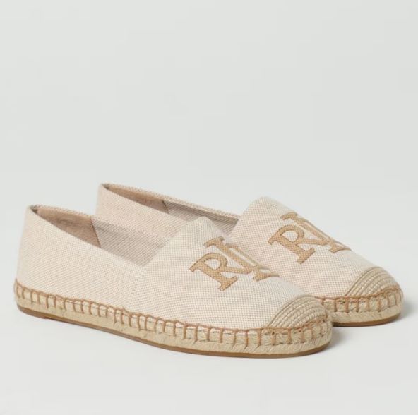 Cameryn logo-plaque espadrilles/ Ralph Lauren