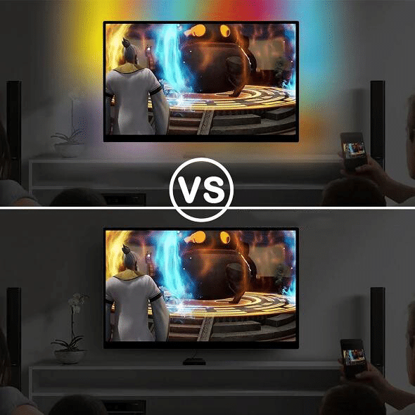 SVI ĆE VAM NA OVOME ZAVIDJETI: Pogledajte kako na običnom televizoru napraviti Ambilight