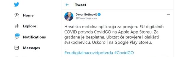 Od sada će biti jednostavnije korištenje EU digitalnih COVID potvrda
