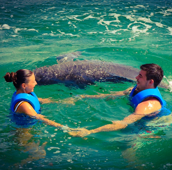 LJUBAV NA PRVOM MJESTU Poslije plivanja s dupinima - na Jadran