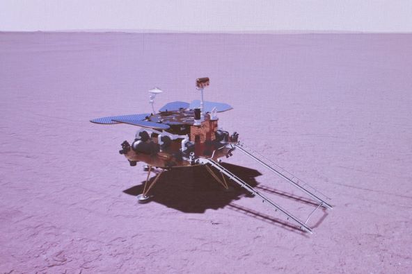 I KINEZI NA MARSU Tianwen-1 je prizemljio na Mars