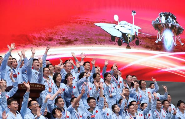 I KINEZI NA MARSU Tianwen-1 je prizemljio na Mars