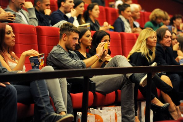 Ljubav na premijeri filma "Rimu, s ljubavlju"