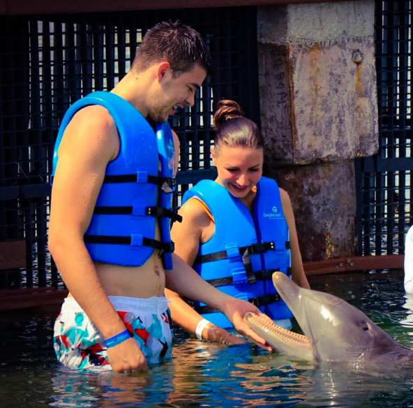 LJUBAV NA PRVOM MJESTU Poslije plivanja s dupinima - na Jadran