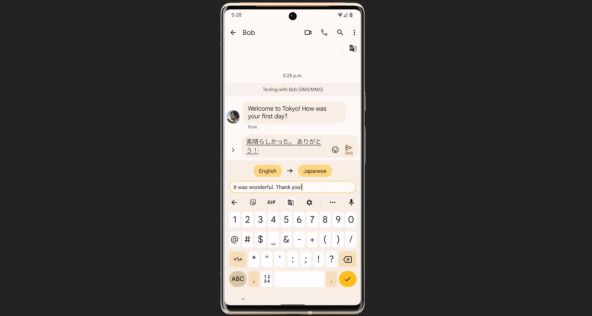 Google Pixel 6 Prijevod poruka