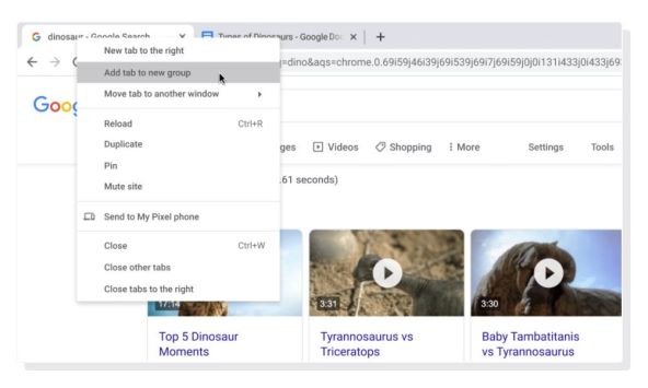 Organizirajte svoje tabove u Chromeu uz pomoć grupa kartica.jpg