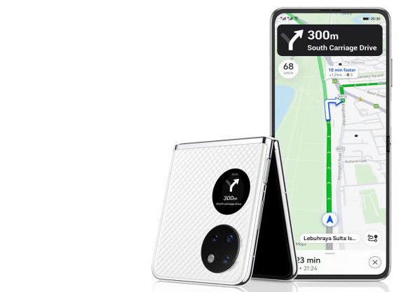 PETAL MAPS: Od sada i na vanjskom ekranu modela P50 Pocket